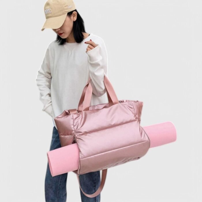 Unisex Waterproof Travel Backpack Puffer Tote Bag - Image 9