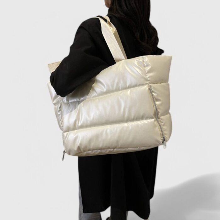 Unisex Waterproof Travel Backpack Puffer Tote Bag - Image 7