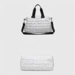 Oxford Travel Duffel Puffer Tote Bag – Waterproof Gym & Weekend Bag - Image 21