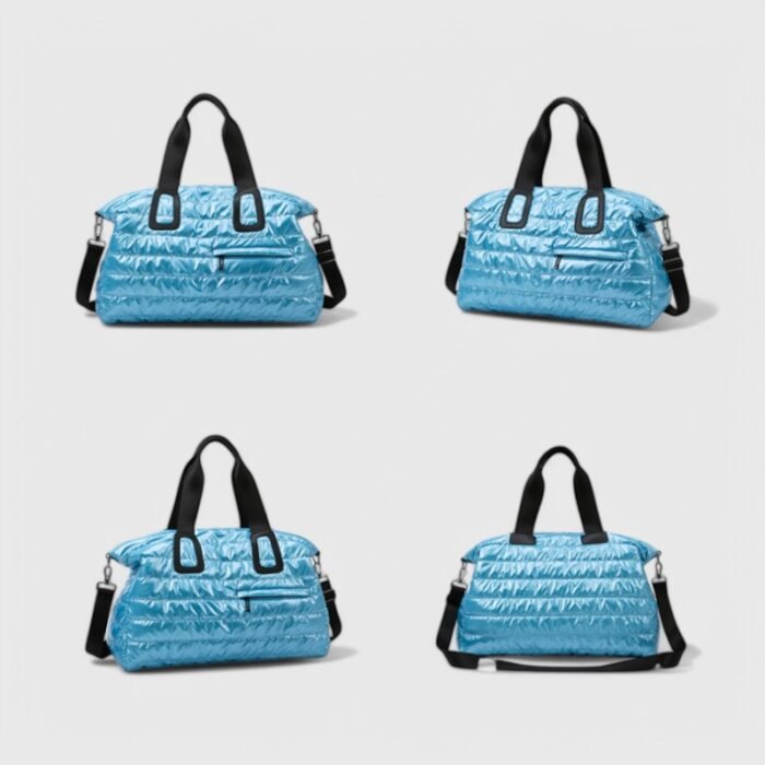 Oxford Travel Duffel Puffer Tote Bag – Waterproof Gym & Weekend Bag - Image 20