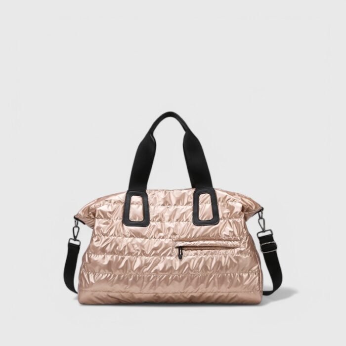 Oxford Travel Duffel Puffer Tote Bag – Waterproof Gym & Weekend Bag - Image 3