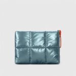 Unisex Nylon Laptop Puffer Tote Bag with Fresh and Sweet Style