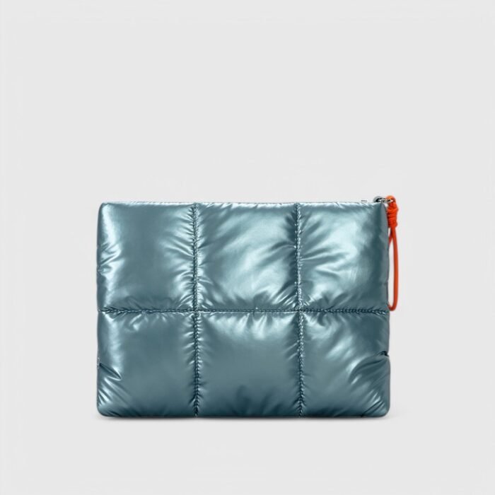 Unisex Nylon Laptop Puffer Tote Bag with Fresh and Sweet Style - Image 1