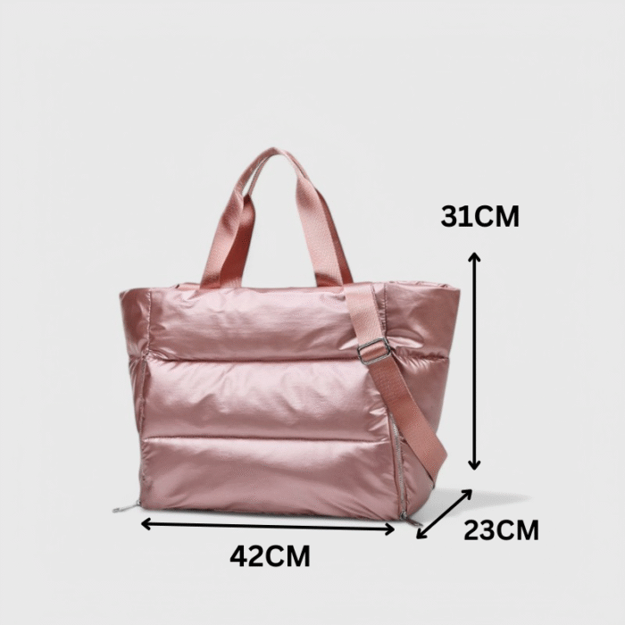 Unisex Waterproof Travel Backpack Puffer Tote Bag - Image 13