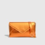 PU Chain Envelope Mini Tote Bag
