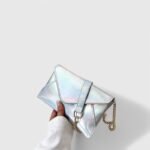 PU Chain Envelope Mini Tote Bag - Image 8