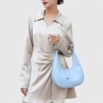 Rounded Shell Fancy Shoulder Bag for Daily Outfits - Image 20