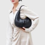 Rounded Shell Fancy Shoulder Bag for Daily Outfits - Image 16