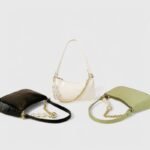 Crocodile Texture Fancy Shoulder Bag with Chain Accent - Image 7