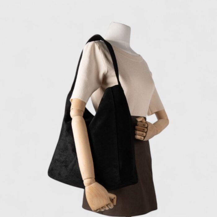Global Trend Soft Suede Shoulder Bag with Mobile Pocket for Casual Outings - Image 16