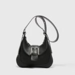 European-Inspired Small Fancy Shoulder Bag with Classy Stitching - Image 3