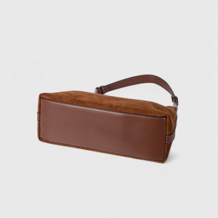 Dumpling Cozy Suede Shoulder Bag - Image 8