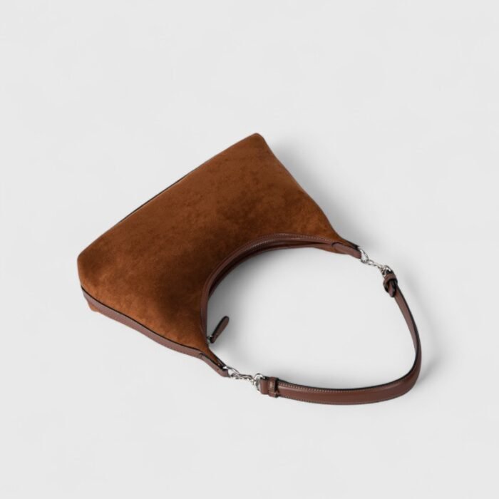 Dumpling Cozy Suede Shoulder Bag - Image 6