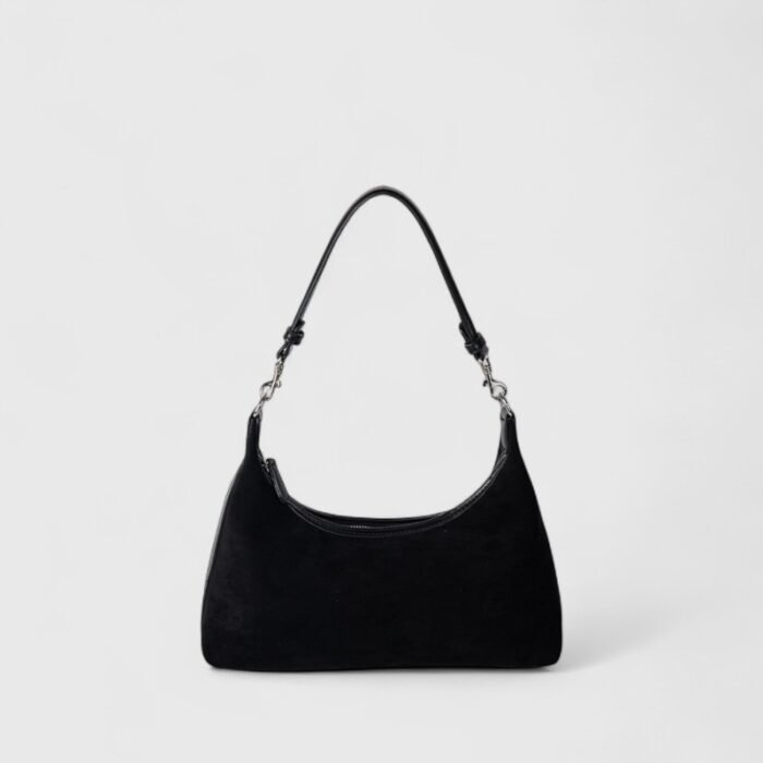 Dumpling Cozy Suede Shoulder Bag - Image 4