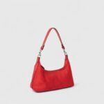 Dumpling Cozy Suede Shoulder Bag - Image 2