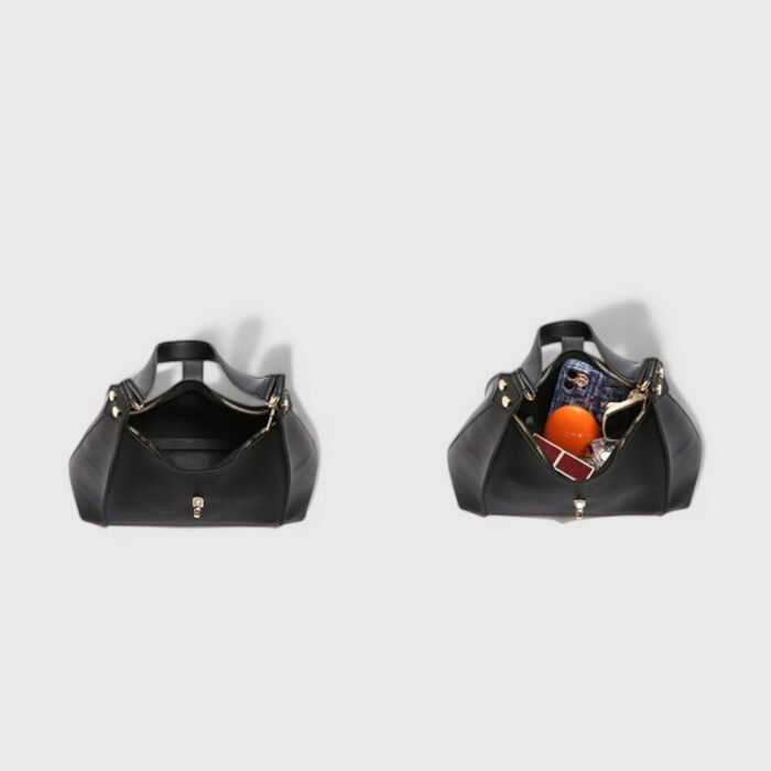 Trendy Lock Closure Fancy Shoulder Bag – Chic & Compact - Image 9
