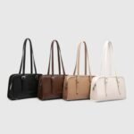 Winter Square Fancy Shoulder Bag with Dual Strap PU Elegance - Image 12