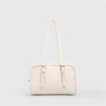 Winter Square Fancy Shoulder Bag with Dual Strap PU Elegance - Image 3