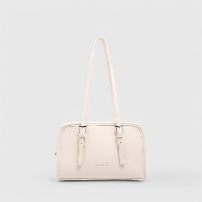 Winter Square Fancy Shoulder Bag with Dual Strap PU Elegance - Image 3