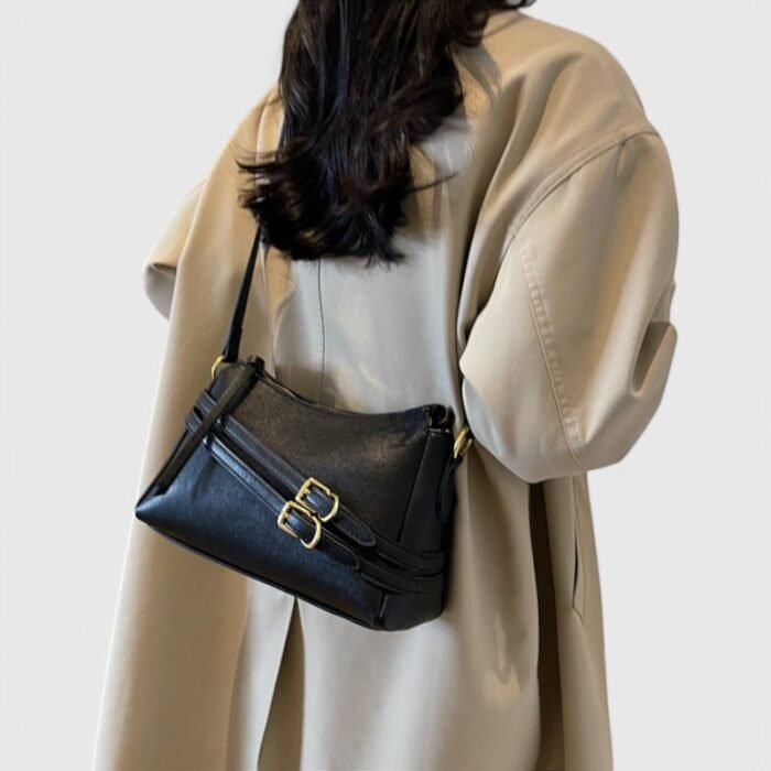 Double Strap PU City Fancy Shoulder Bag for Everyday Use - Image 7