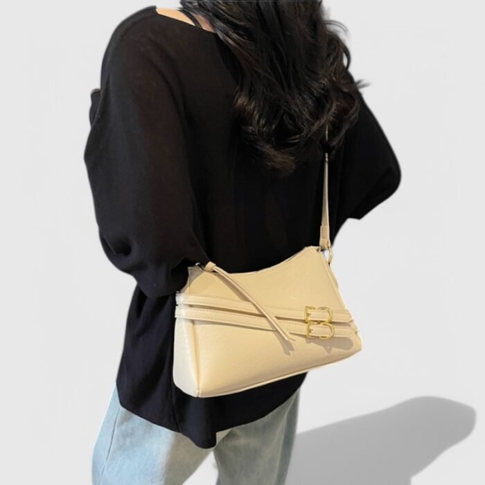 Double Strap PU City Fancy Shoulder Bag for Everyday Use - Image 9