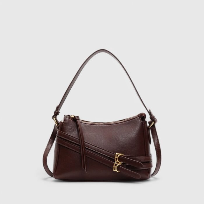 Double Strap PU City Fancy Shoulder Bag for Everyday Use - Image 3