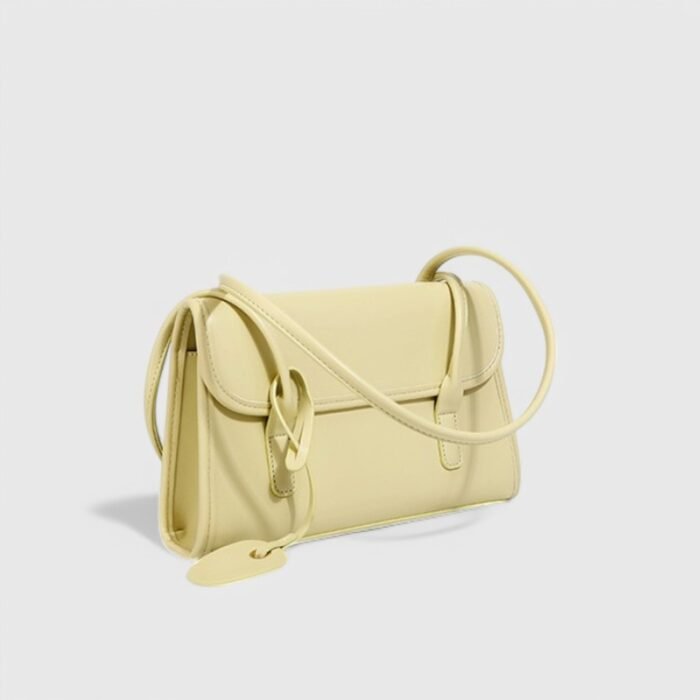 BoldSquare Leather Fancy Shoulder Bag with Single Shoulder Strap - Image 12