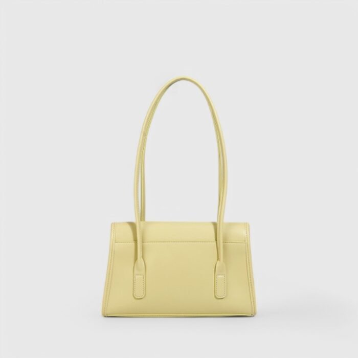 BoldSquare Leather Fancy Shoulder Bag with Single Shoulder Strap - Image 5