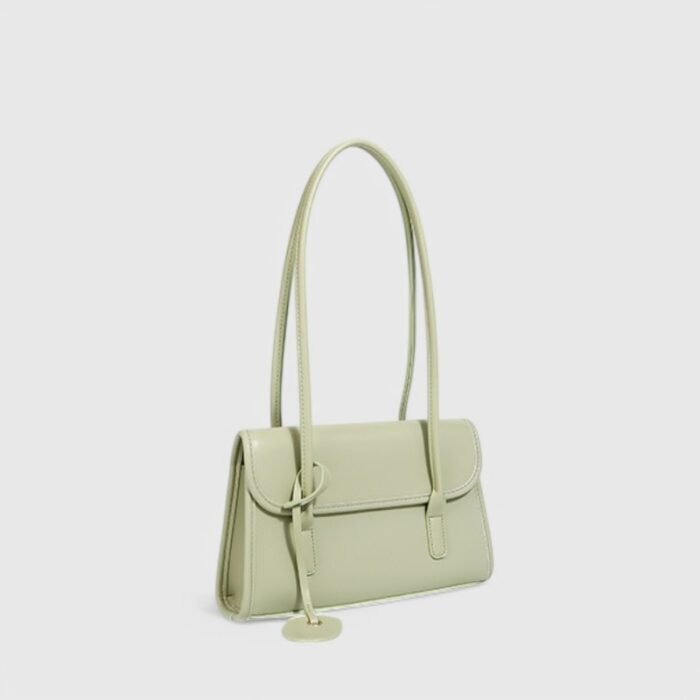 BoldSquare Leather Fancy Shoulder Bag with Single Shoulder Strap - Image 13