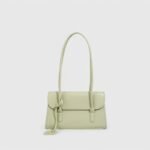 BoldSquare Leather Fancy Shoulder Bag with Single Shoulder Strap - Image 3