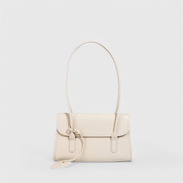 BoldSquare Leather Fancy Shoulder Bag with Single Shoulder Strap - Image 1