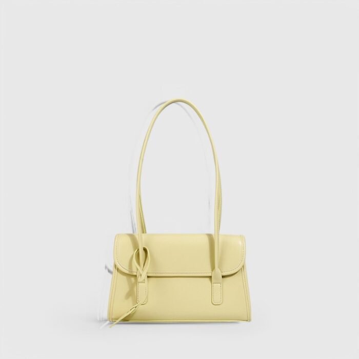 BoldSquare Leather Fancy Shoulder Bag with Single Shoulder Strap - Image 4