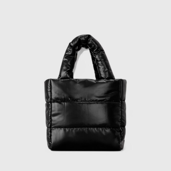 Casual Canvas Bucket Mini Tote Bag - Image 2