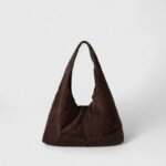 ChicFall Dumpling Suede Shoulder Bag With Magnetic Clasp - Image 4