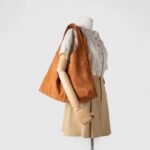 ChicFall Dumpling Suede Shoulder Bag With Magnetic Clasp - Image 13