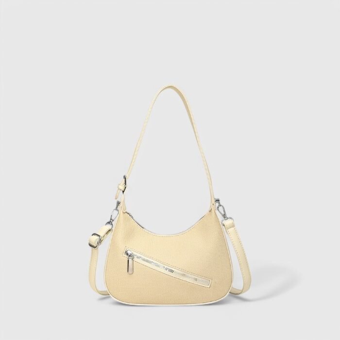 Compact PU Zipper Fancy Shoulder Bag – Flexible and Functional - Image 4