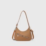 Compact PU Zipper Fancy Shoulder Bag – Flexible and Functional