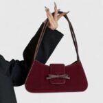 PU Leather Horizontal Suede Shoulder Bag with Cross-Border Trend - Image 18