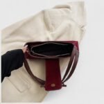 PU Leather Horizontal Suede Shoulder Bag with Cross-Border Trend - Image 7