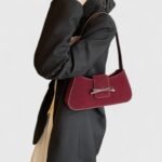 PU Leather Horizontal Suede Shoulder Bag with Cross-Border Trend - Image 13