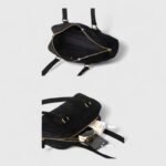 Elegant Retro PU Leather Suede Shoulder Bag – Stylish Work & Casual Tote - Image 7