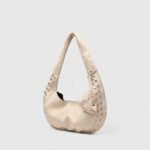 Deerskin Leather Suede Shoulder Bag with Magnetic Clasp - Image 11