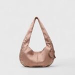 Deerskin Leather Suede Shoulder Bag with Magnetic Clasp - Image 3