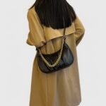 Casual Pleated Fancy Shoulder Bag with Edge & Dumpling Shape - Image 14