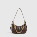 Casual Pleated Fancy Shoulder Bag with Edge & Dumpling Shape - Image 3