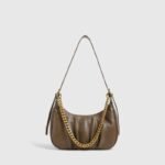 Casual Pleated Fancy Shoulder Bag with Edge & Dumpling Shape - Image 5