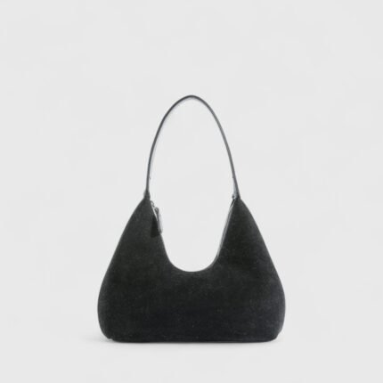 Threadline Classic Suede Shoulder Bag