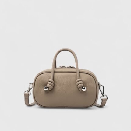 Pillow-Style PU Mini Tote Bag – Soft Glam Meets Everyday Utility