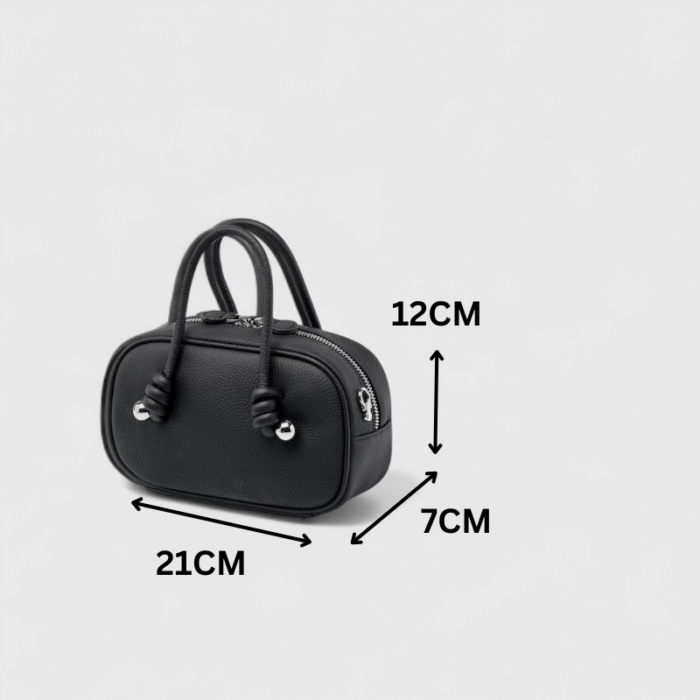 Pillow-Style PU Mini Tote Bag – Soft Glam Meets Everyday Utility - Image 4