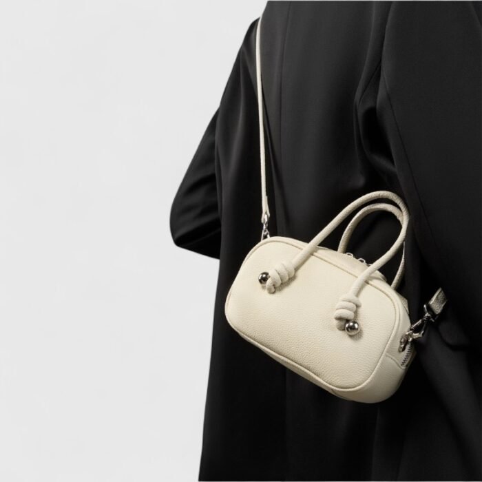 Pillow-Style PU Mini Tote Bag – Soft Glam Meets Everyday Utility - Image 5